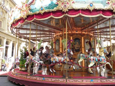 Carousel at Piazza della Repubblica